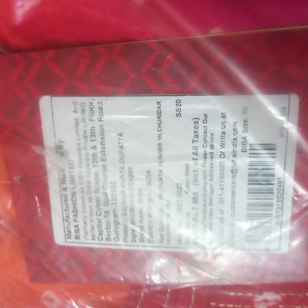 Biba salary kurta dupatta - Picture 2 of 2